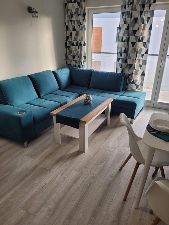 Pobierowo Baltic Apartament Turkusowy Exterior foto