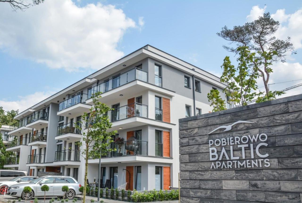 Pobierowo Baltic Apartament Turkusowy Exterior foto