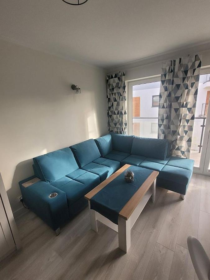 Pobierowo Baltic Apartament Turkusowy Exterior foto
