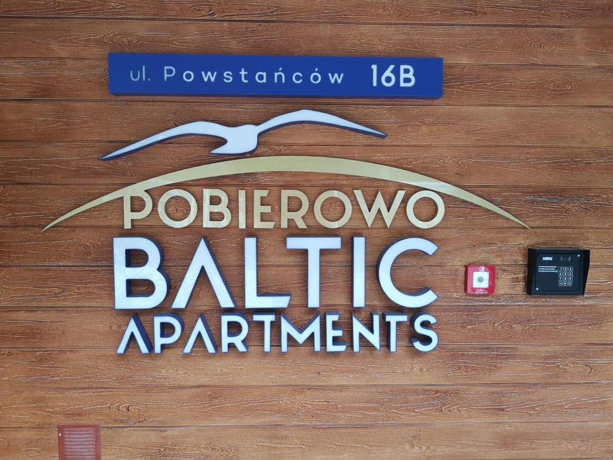 Pobierowo Baltic Apartament Turkusowy Exterior foto