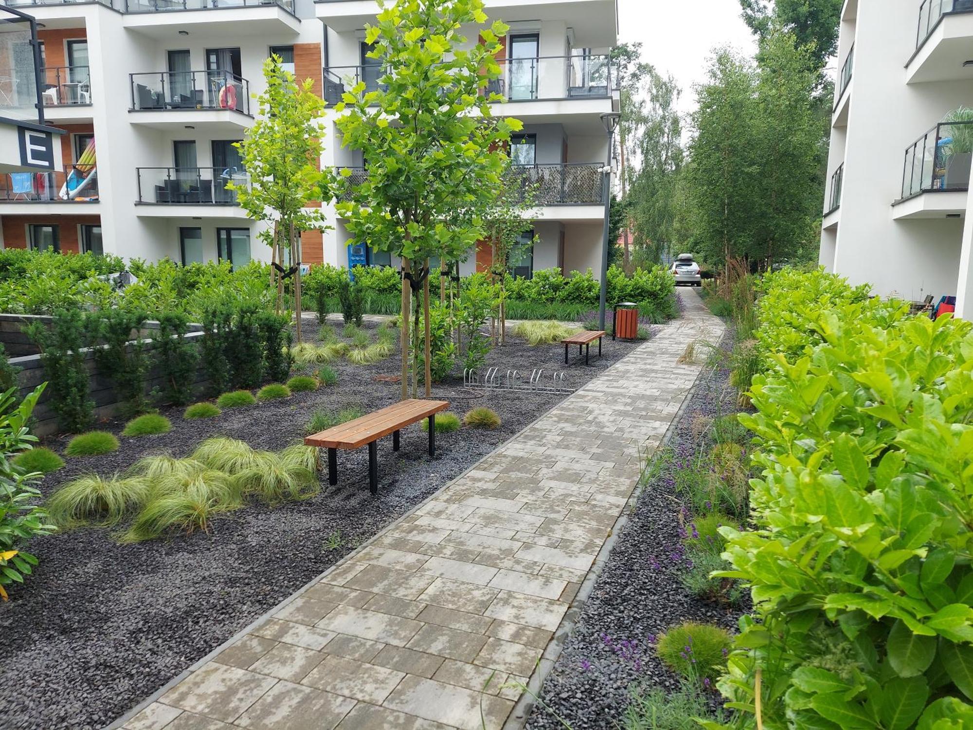 Pobierowo Baltic Apartament Turkusowy Exterior foto