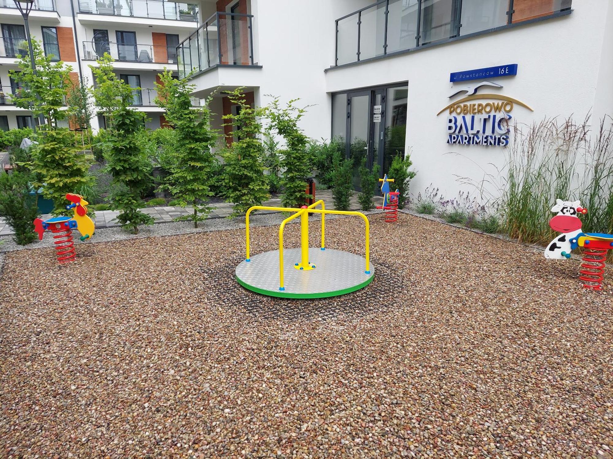 Pobierowo Baltic Apartament Turkusowy Exterior foto